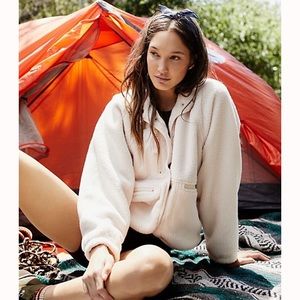 Free People Hit the Slopes Fleece Jacket